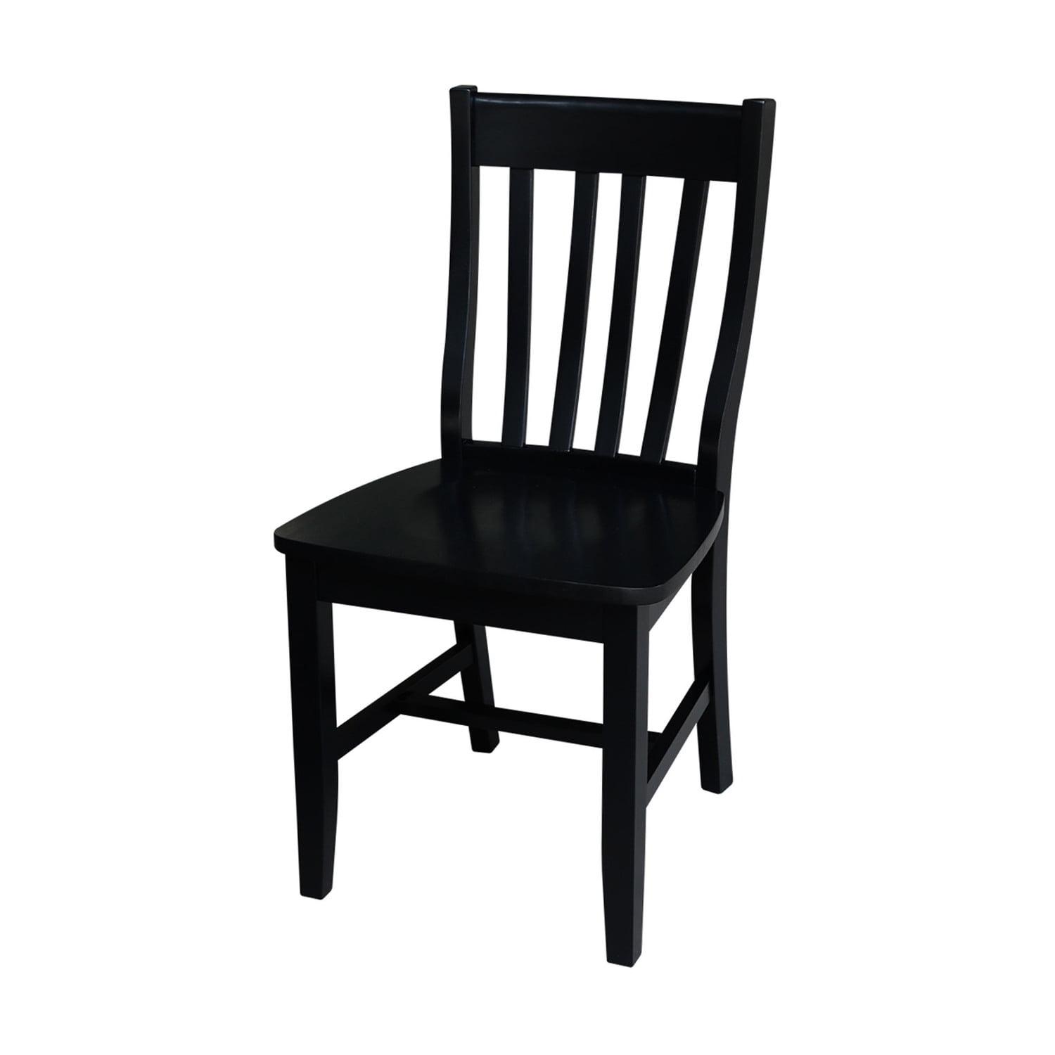 August Grove® Toby 18.5'' H Solid Wood Side Chair (Set of 2)