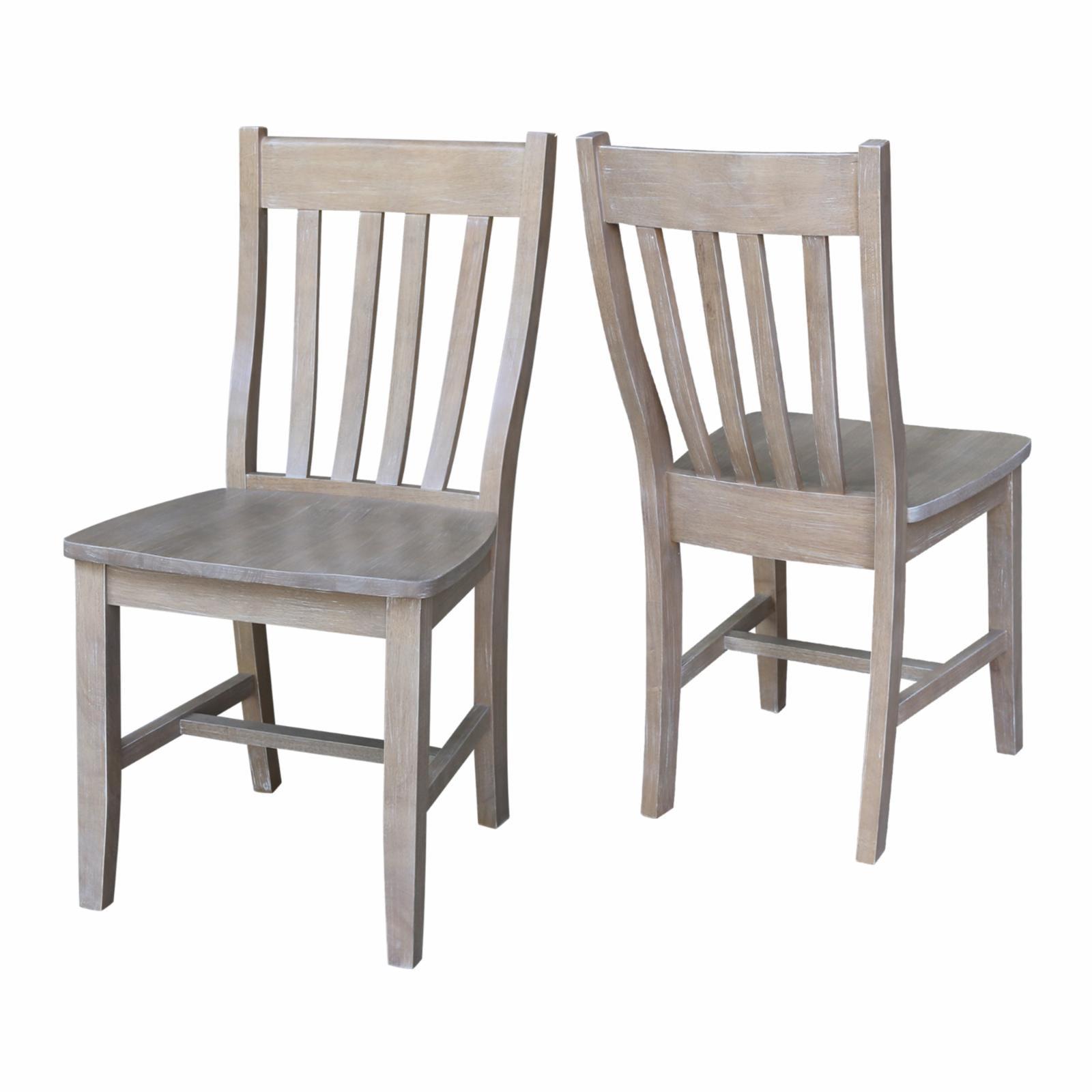 Set of 2 Cafe Chairs - International Concepts