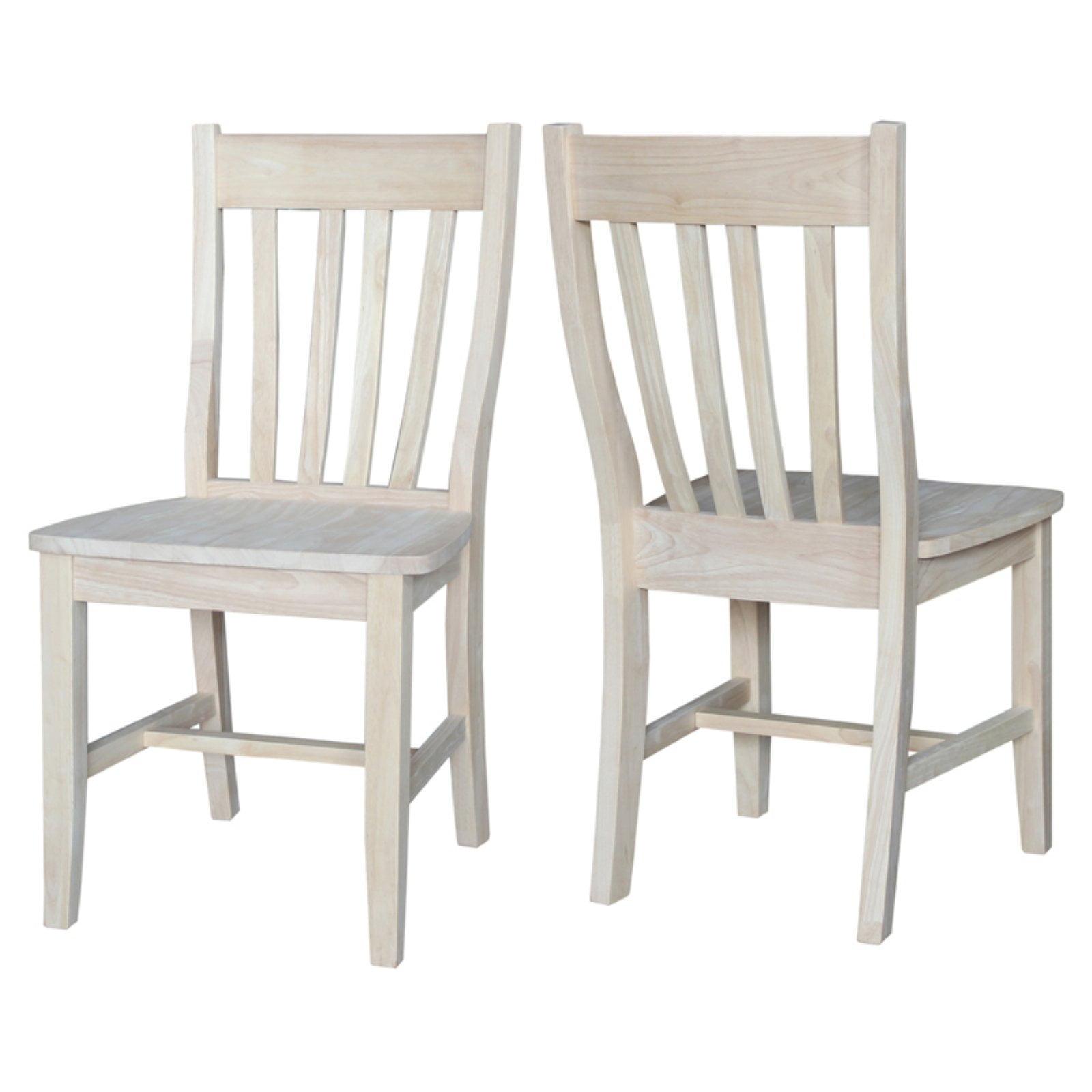 Set of 2 Cafe Chairs - International Concepts