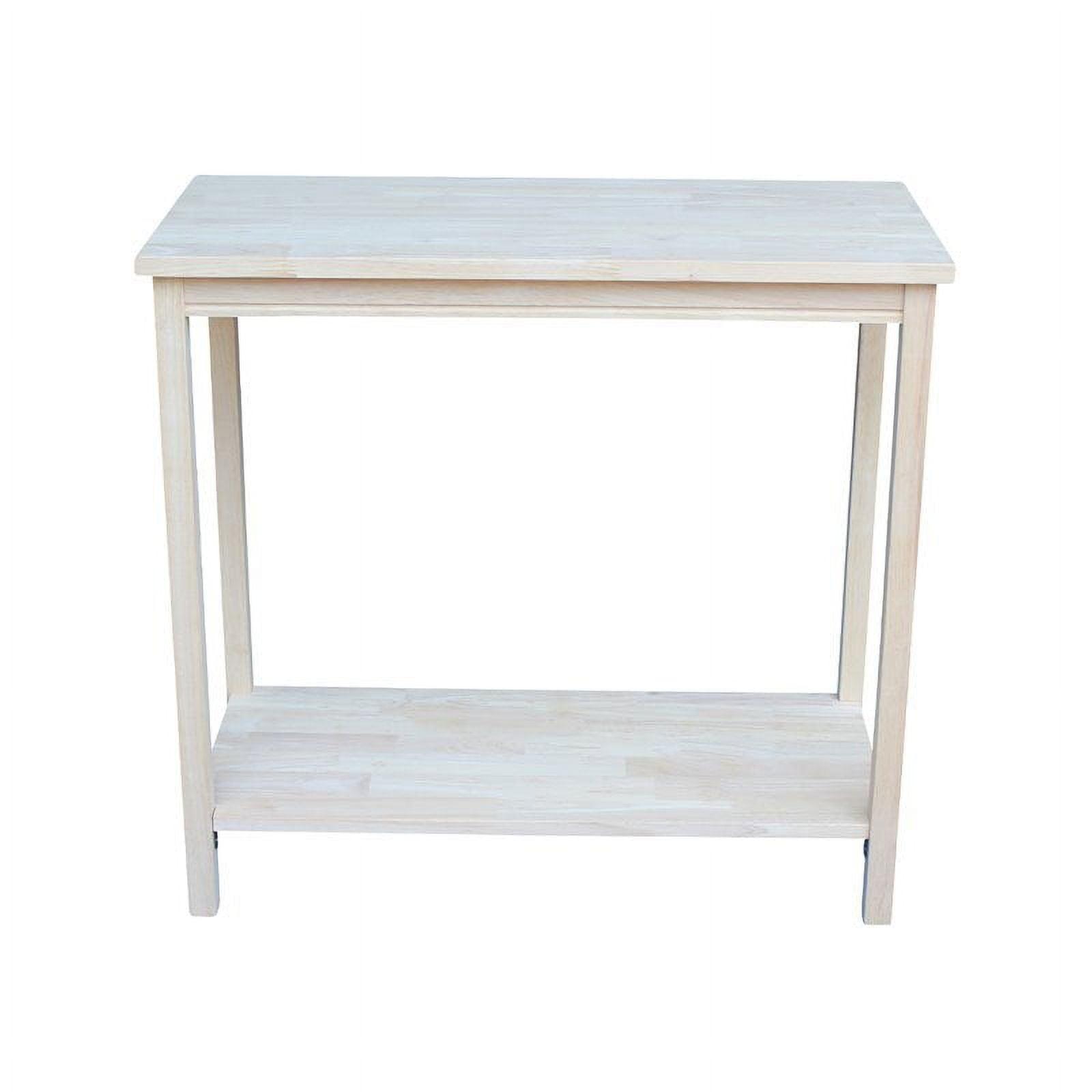 Portman Accent Table Unfinished - International Concepts