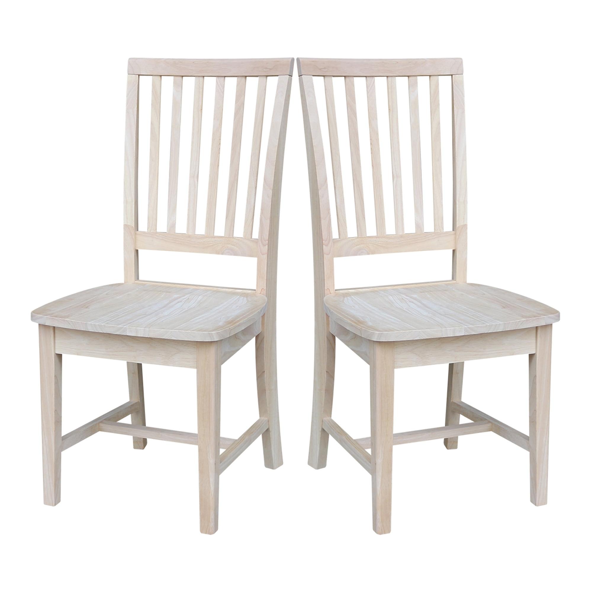 Set of 2 Mission Side Chair - International Concepts