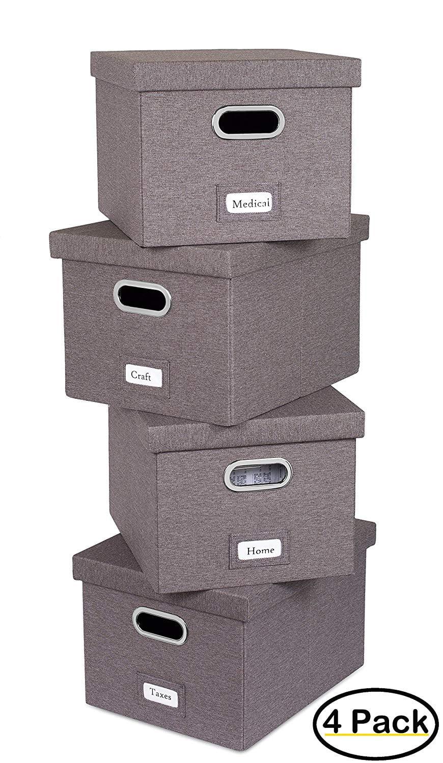 BirdRock Home Internet's Best Collapsible File Storage Fabric Box