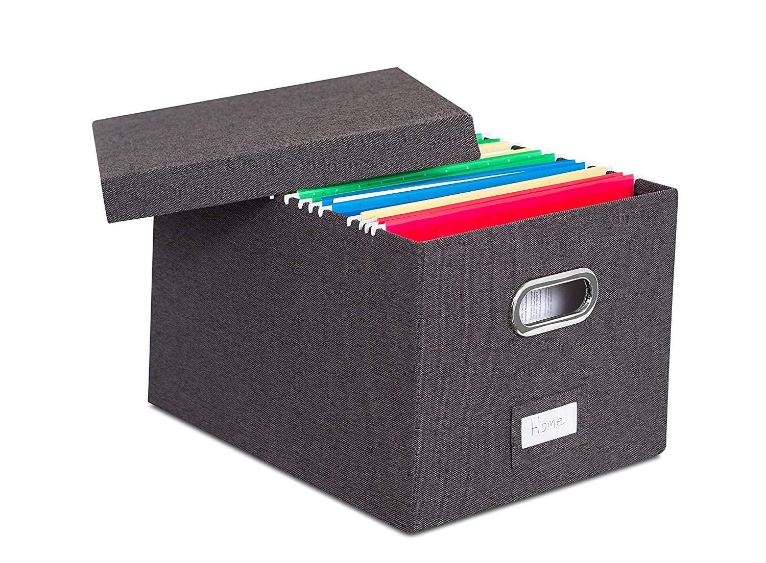 BirdRock Home Internet's Best Collapsible File Storage Fabric Box