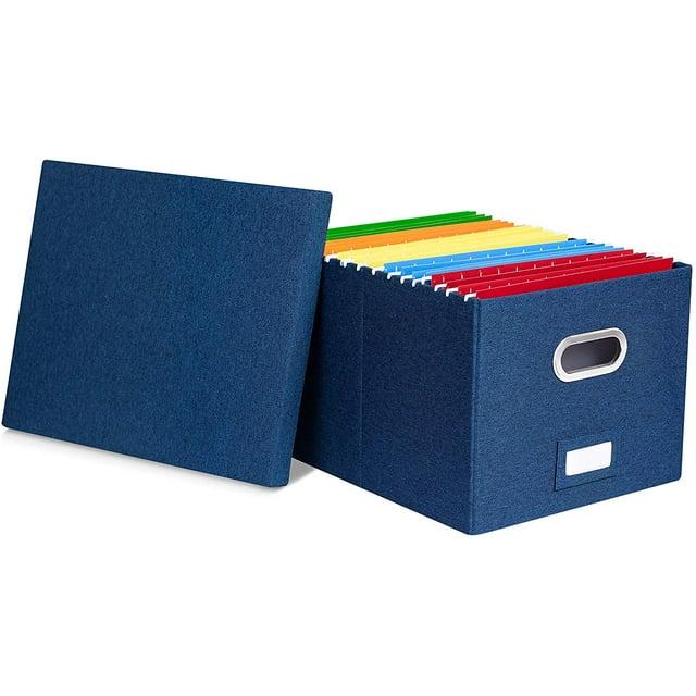 BirdRock Home Internet's Best Collapsible File Storage Fabric Box & Reviews | Wayfair