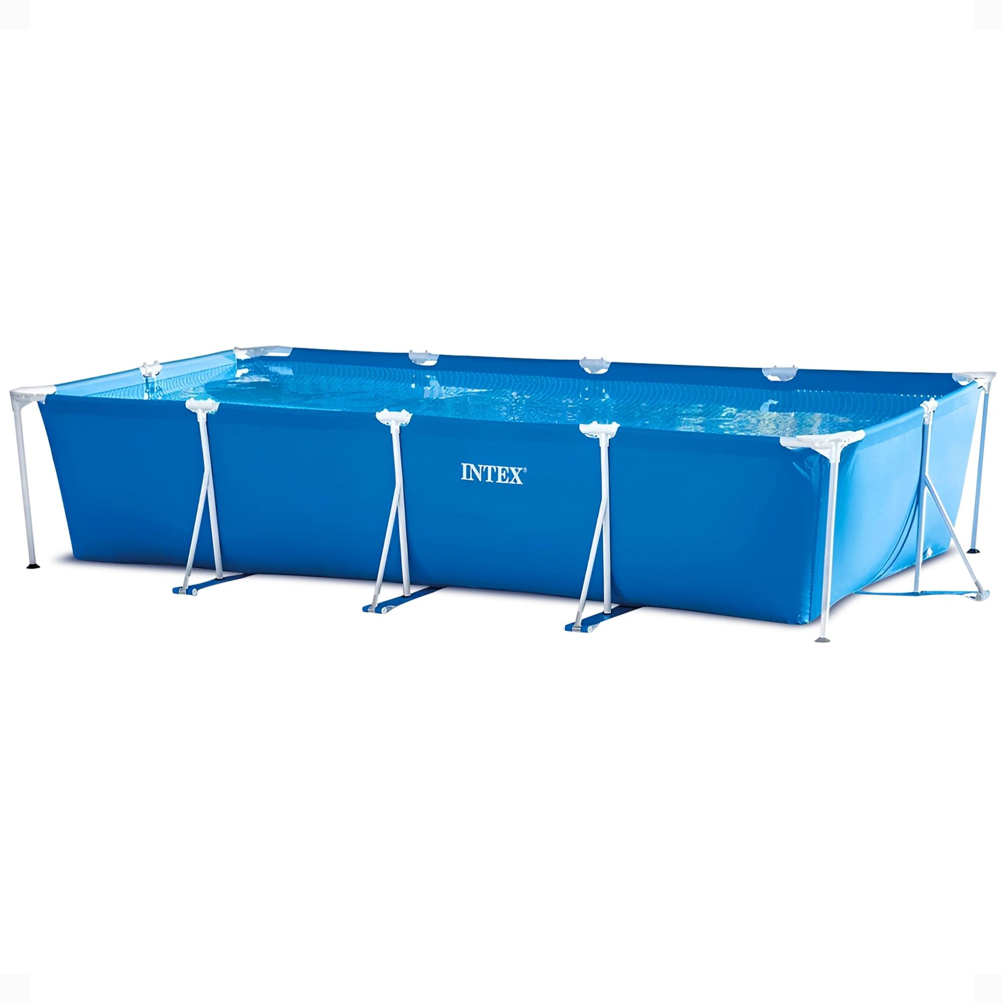 Intex New Intex Rectangular Frame Above Ground Swimming Pool