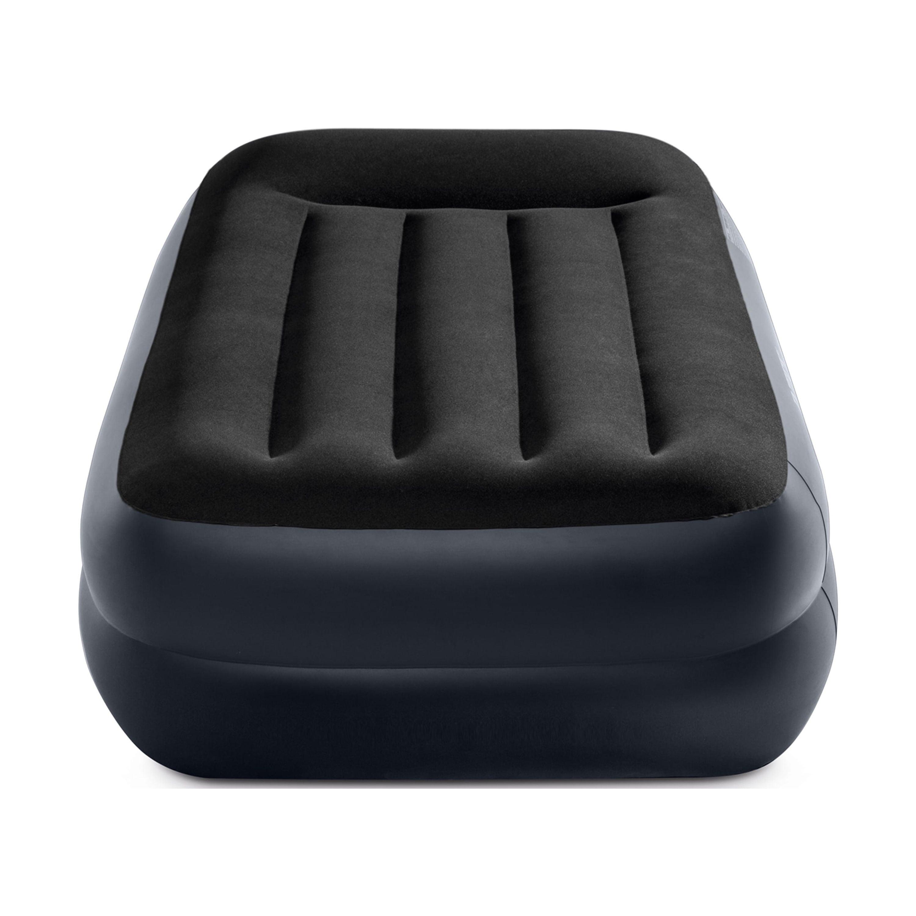 Intex Dura Beam Plus Pillow Raised Airbed Mattress With Built In Pump