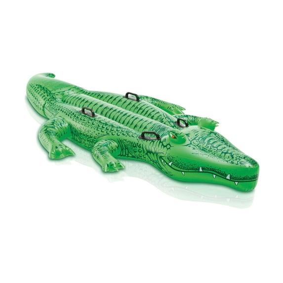 Intex Gator Giant Inflatable Swimming Pool Ride-On Raft 58562EP