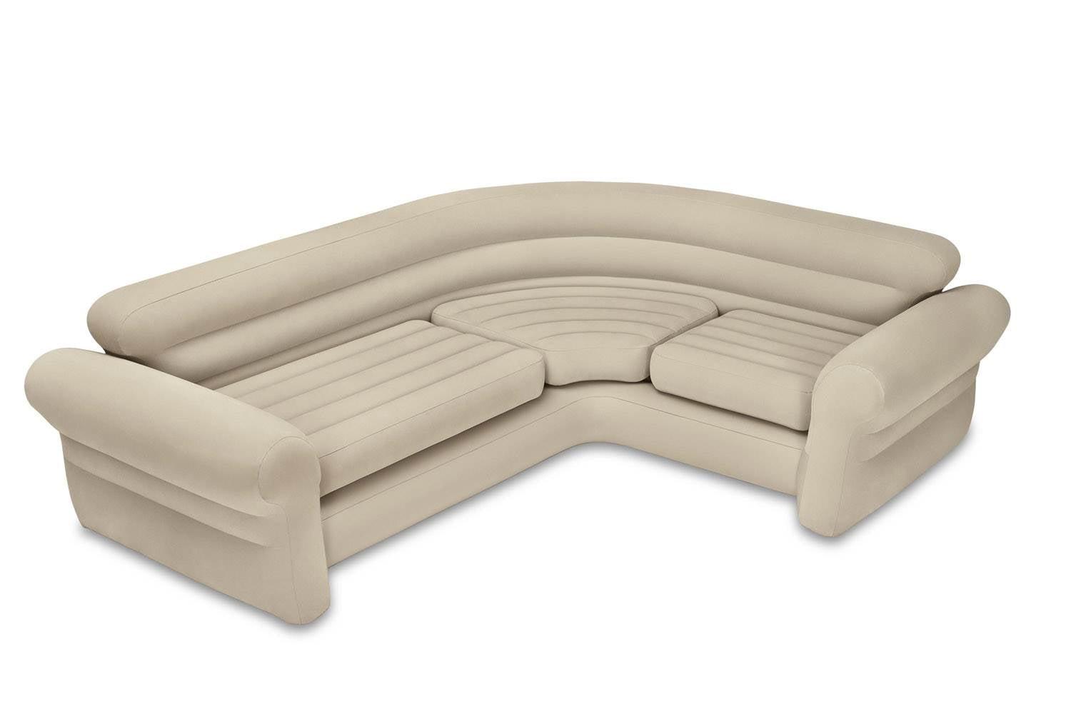 101" Wide Right Hand Facing Corner Inflatable Sectional Sofa