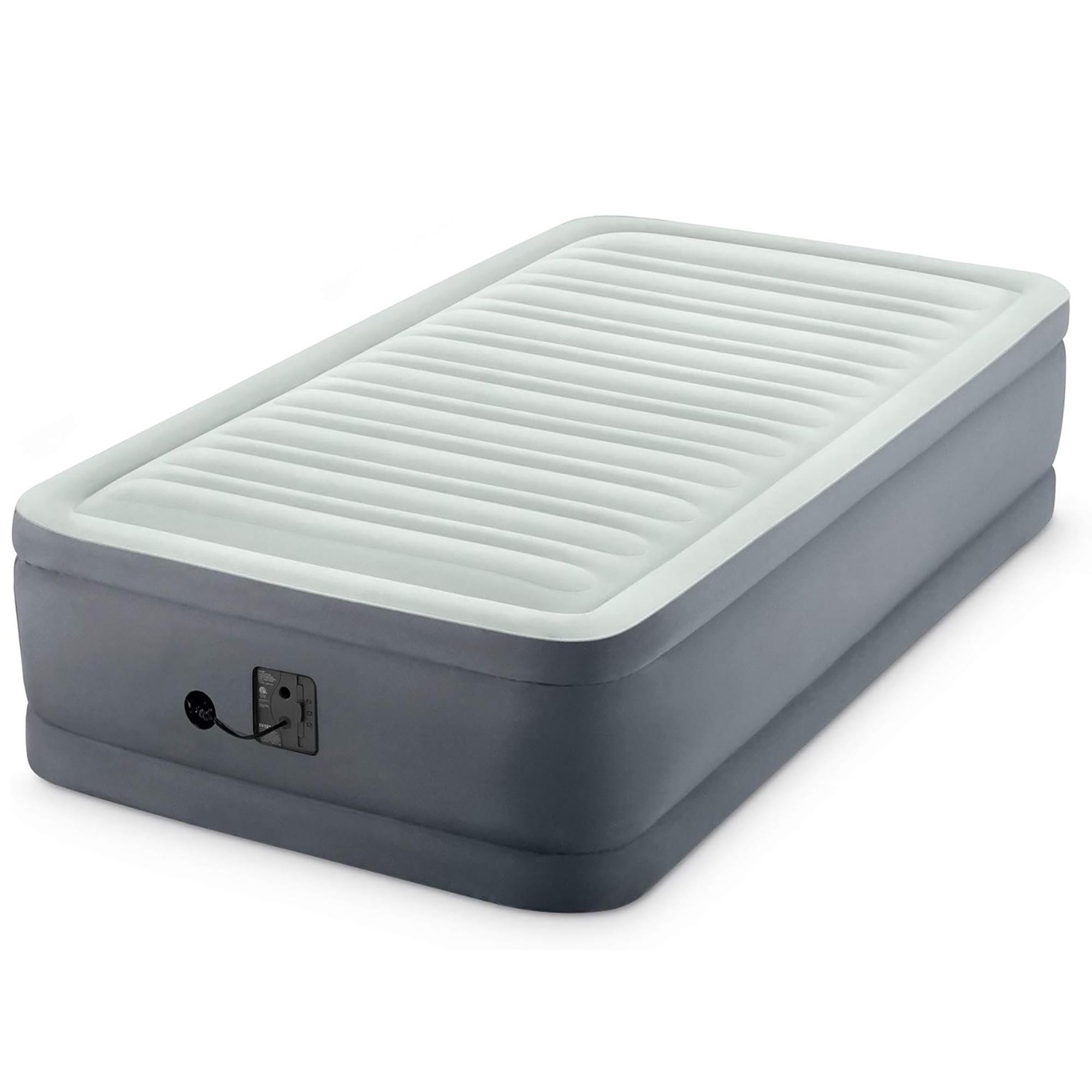 Intex PremAire Dream Support Fiber Tech Air Mattress with Built-In Pump & Reviews | Wayfair