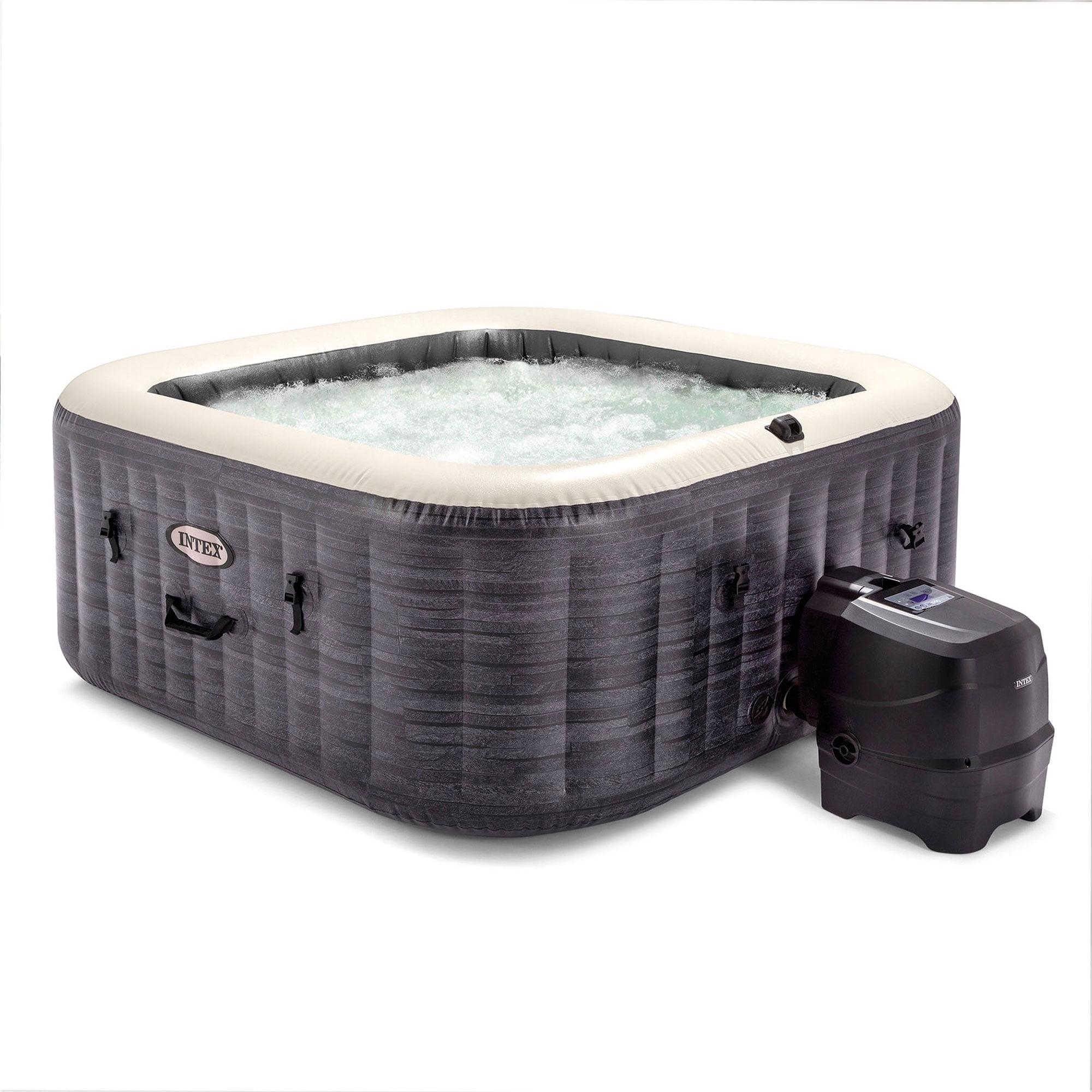 Intex Intex PureSpa Plus Inflatable Square Hot Tub w/ AirJets