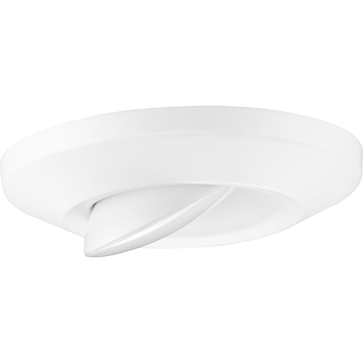 Progress Lighting, Intrinsic Collection, 1-Light Surface Mount, Satin White, Eyeball Downlight