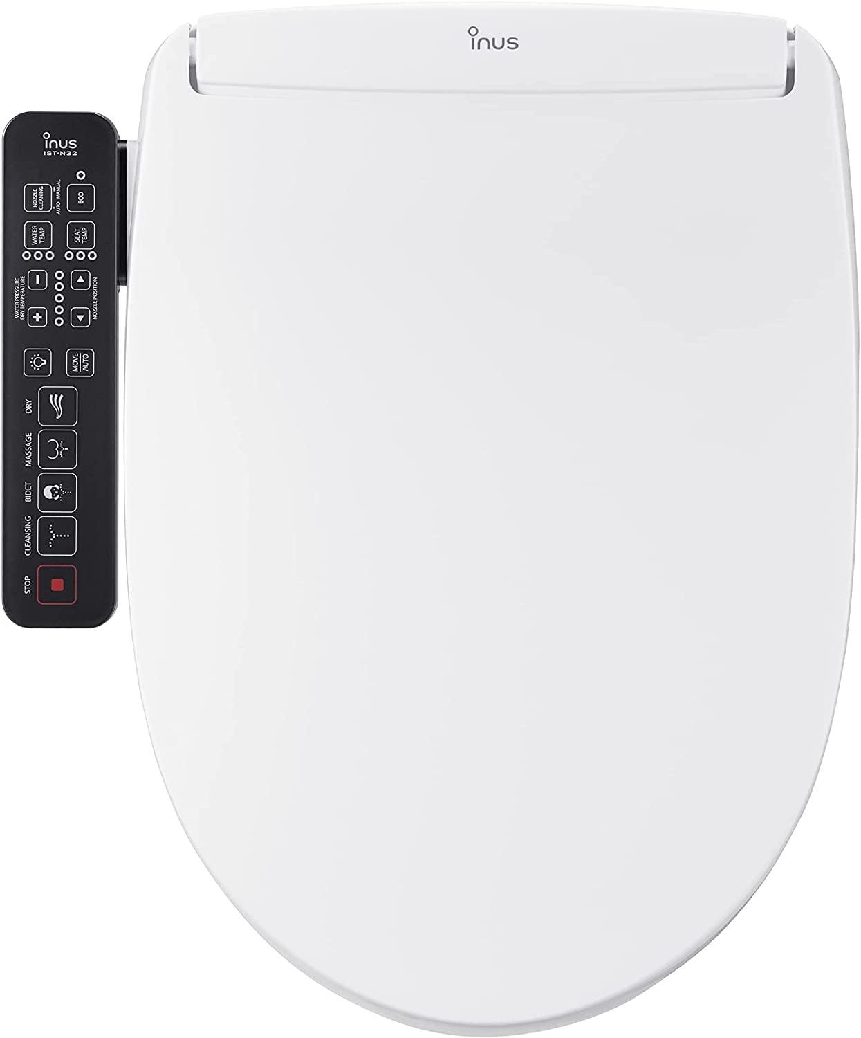INUS Elongated Toilet Seat Bidet IST-N32