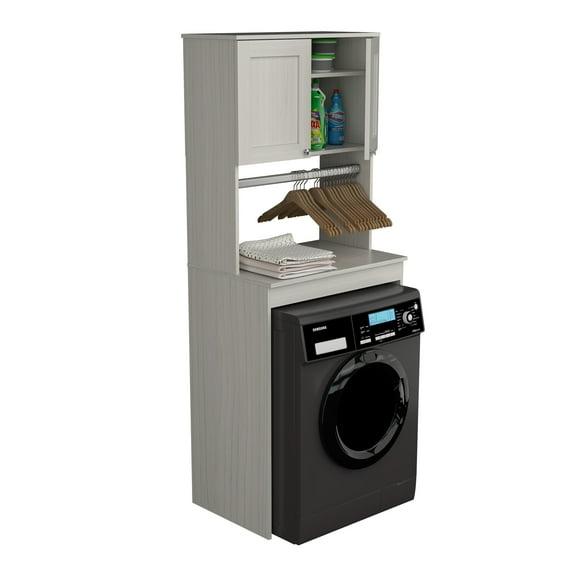 Inval Free Standing Laundry Room Organizer