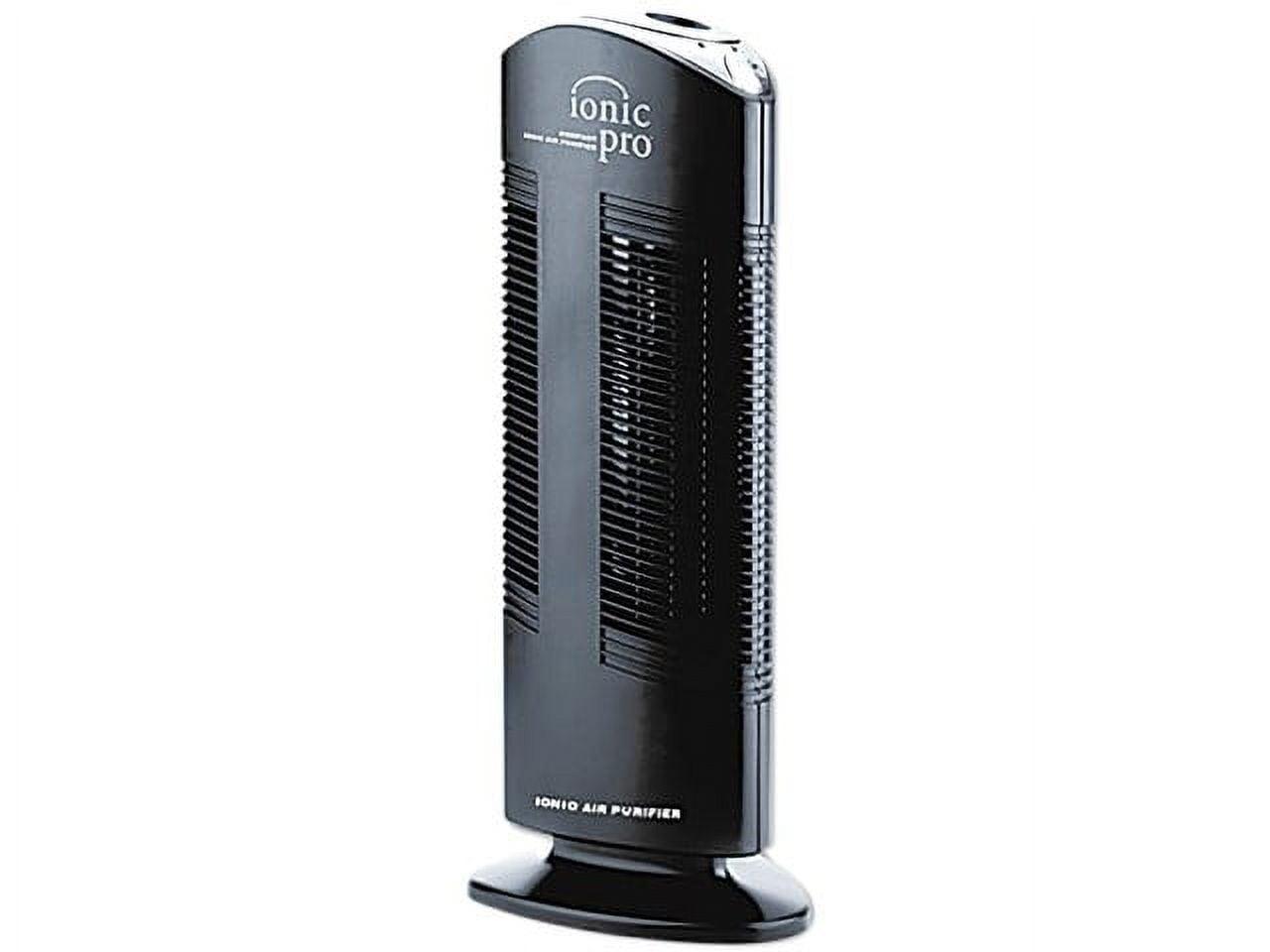 Ionic Pro Compact Ionic Air Purifier, 250 sq ft Room Capacity, Black