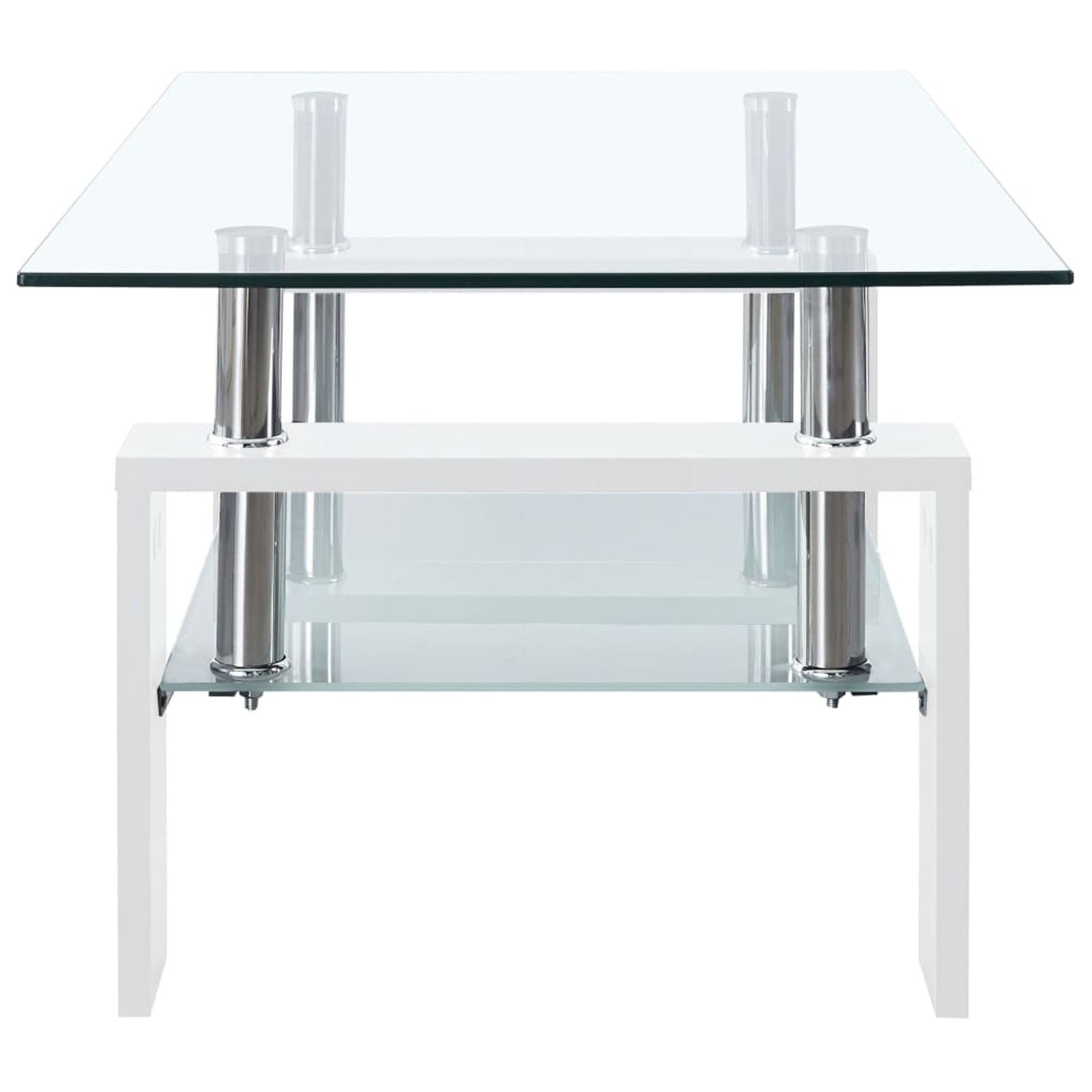 Coffee Table End Table Sofa Table Living Room Furniture Tempered Glass