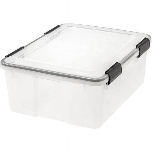 IRIS USA, Inc. 6.5 Qt./2 Gal. Weatherproof Storage Tote