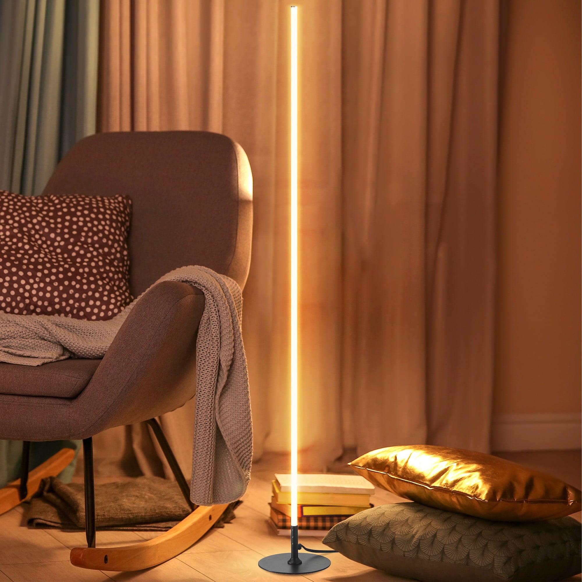 Jonathan Y Iris LED Integrated Floor Lamp