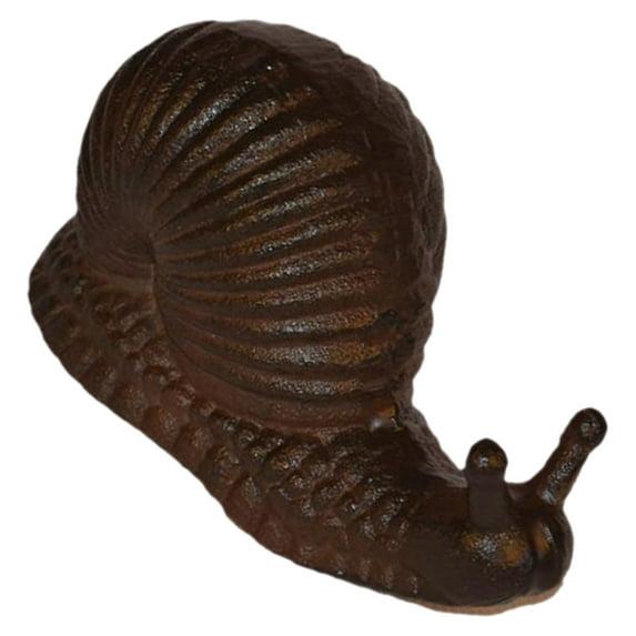 August Grove® Snail Decor Desktop Iron Snail Tabletop Ornament Simulation Snail Craft Prop