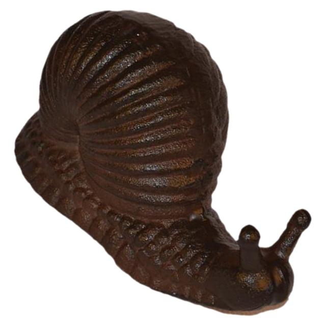 August Grove® Snail Decor Desktop Iron Snail Tabletop Ornament Simulation Snail Craft Prop