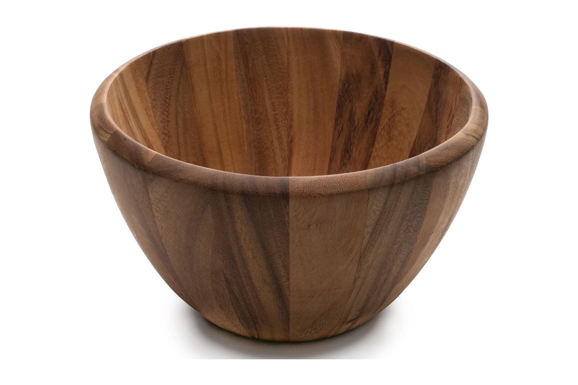 Extra Large Acacia Wood Handmade Salad Bowl