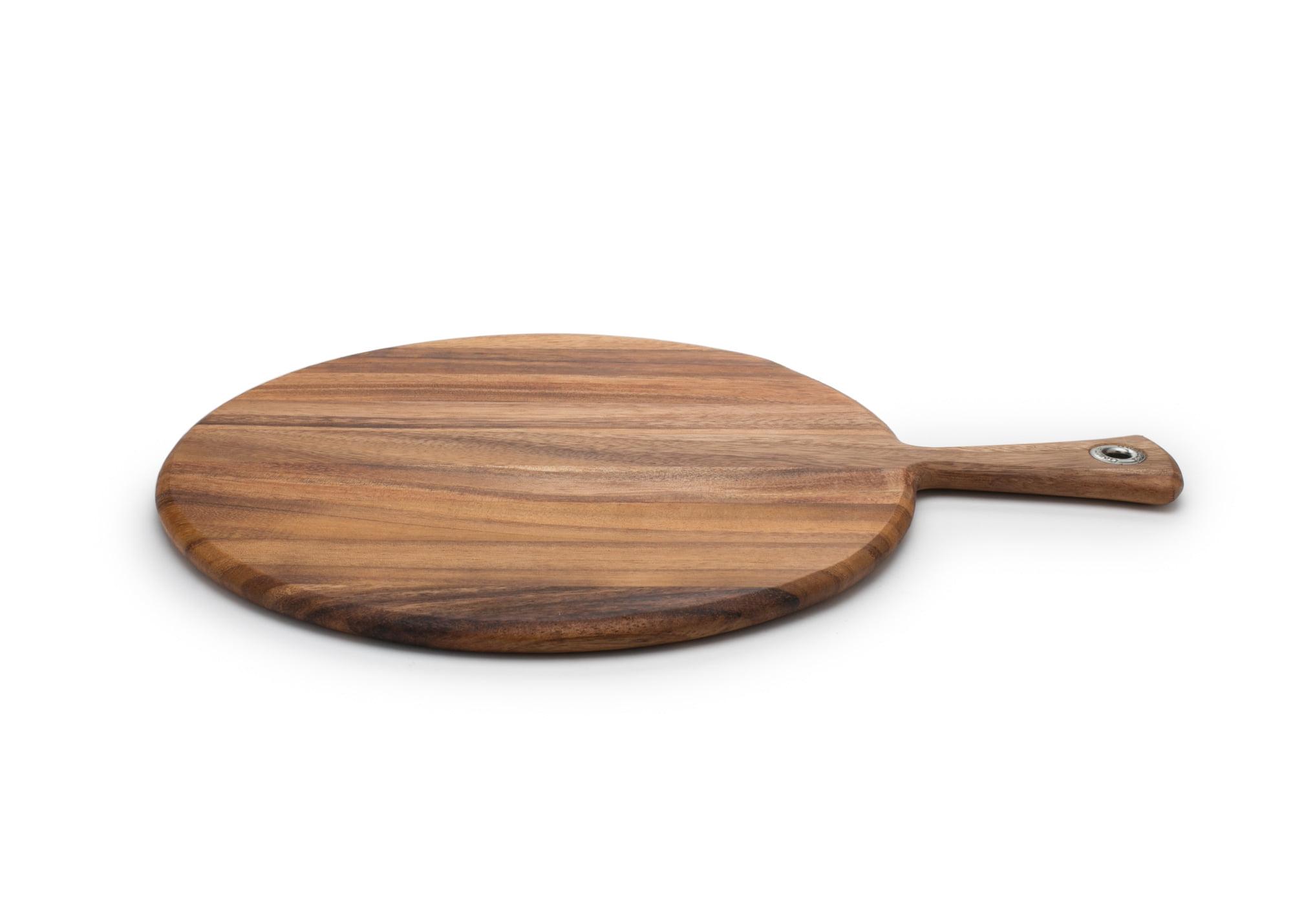 Medium Acacia Wood Round Paddle Board with Handle