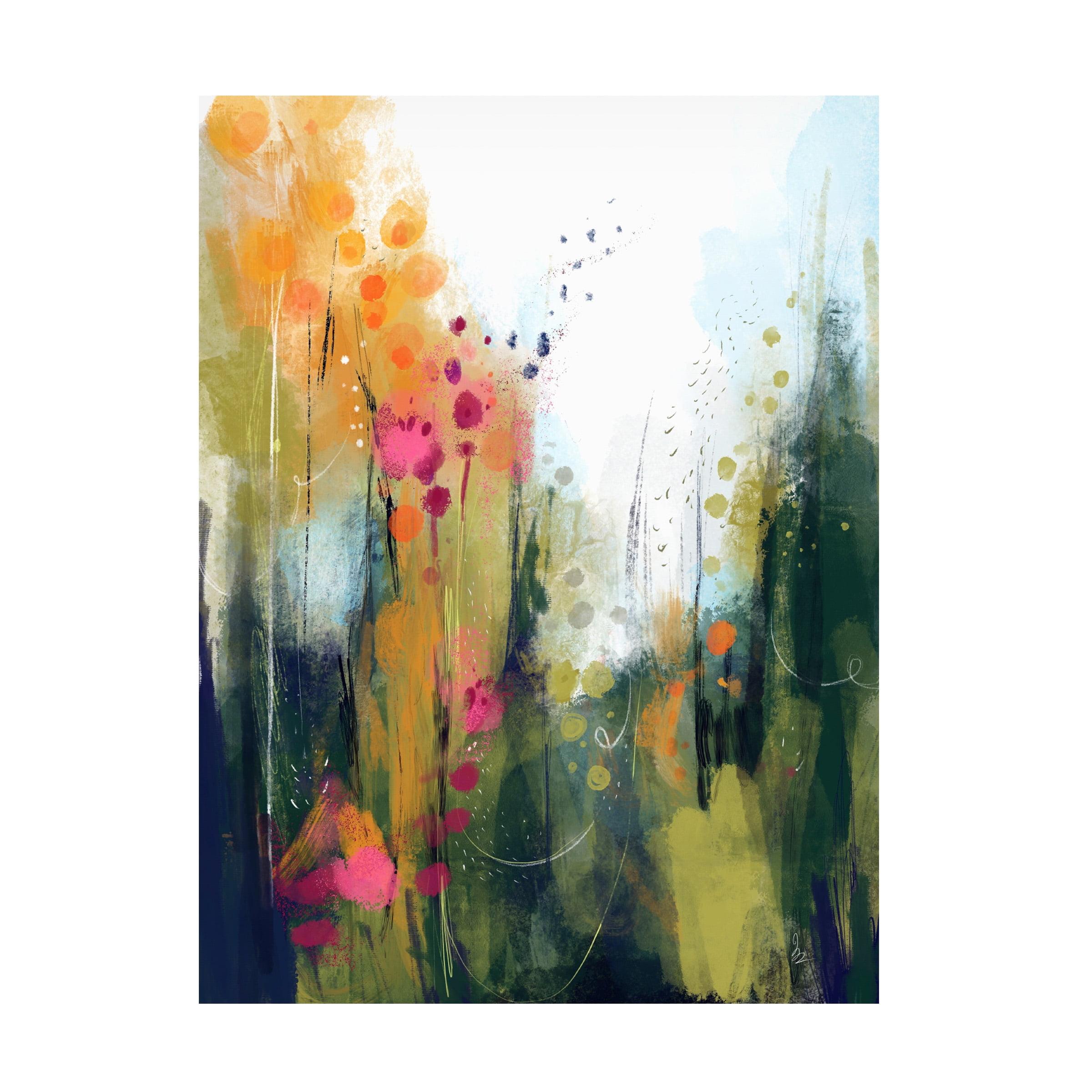 " Wildwood " by Ishita Banerjee Painting Print