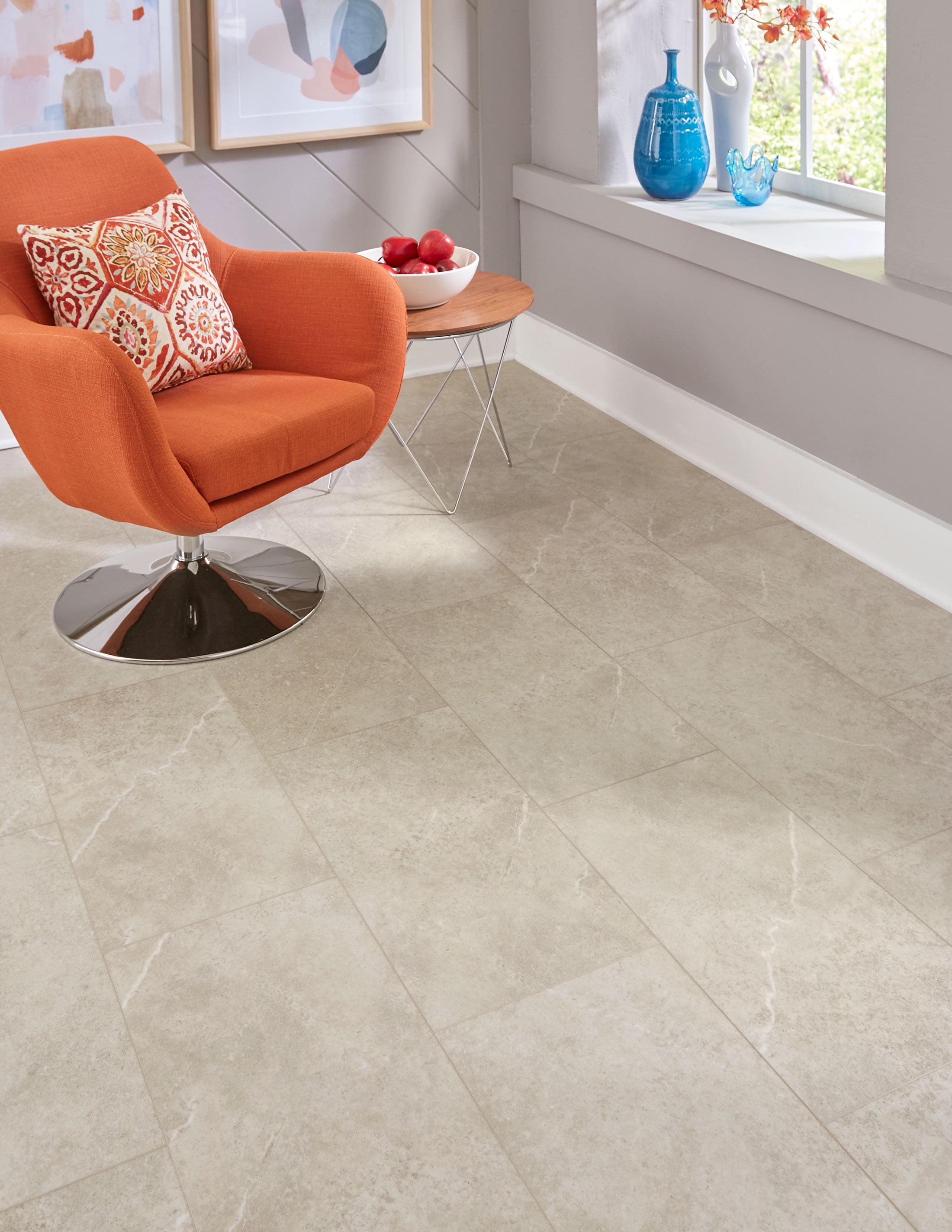 Rigid Core Vinyl Tile 6mm Thick x 12" Width x 24" Length