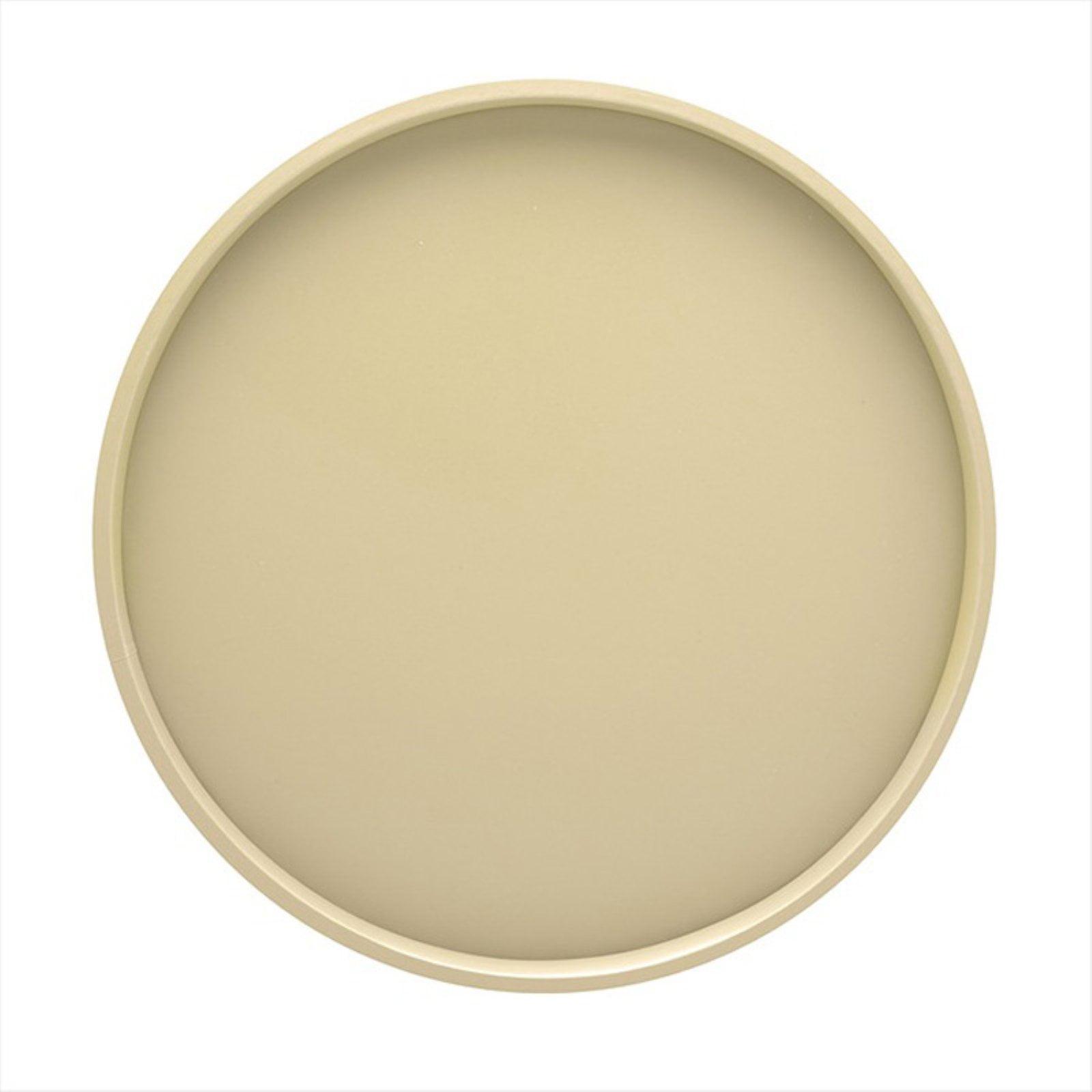 Ivory 14 Inches Round Serving Tray