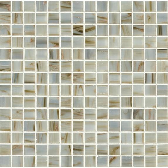 0.75" x 0.75" Glass Mosaic Tile