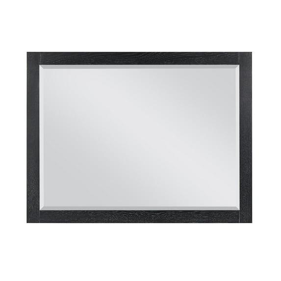 Ivy Wood Flat Wall Mirror