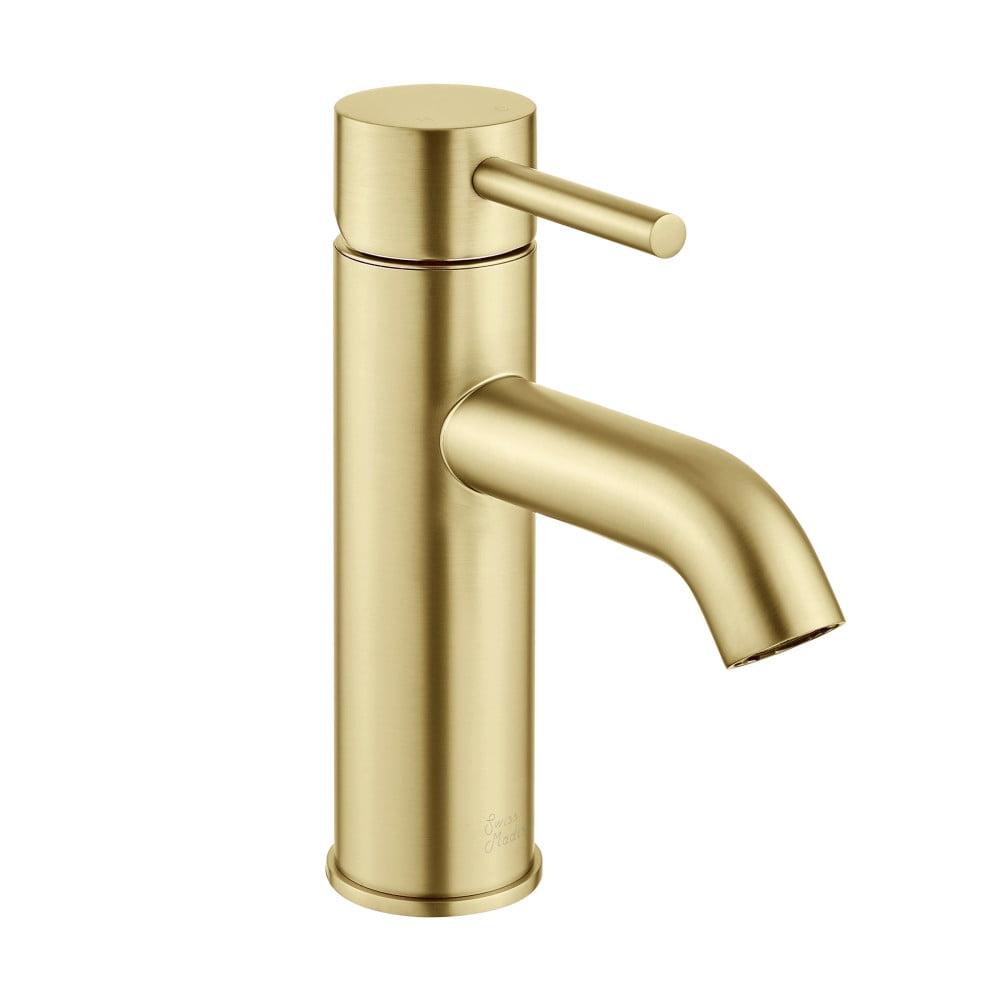 Ivy Brushed Gold Single-Handle Bathroom Faucet