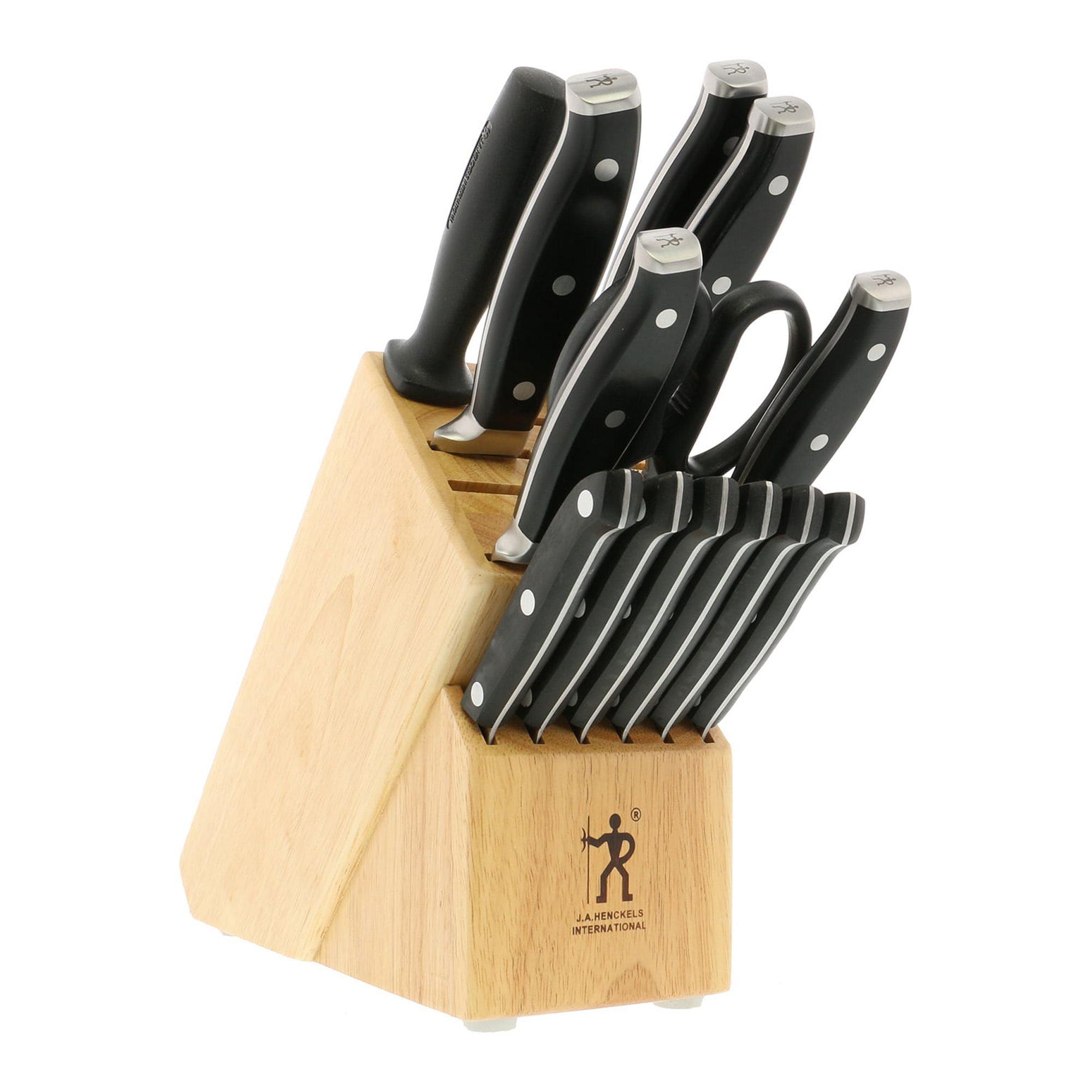 J.A. Henckels International Forged Premio 14-pc Knife Block Set