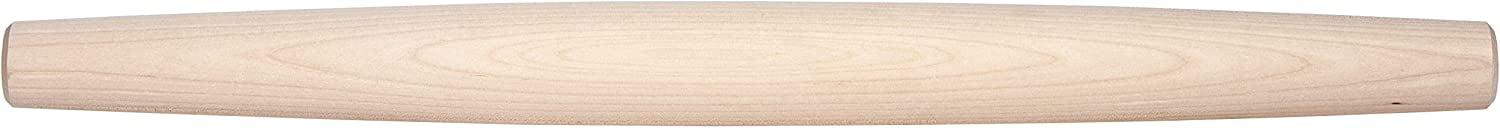 Maple Wood French Tapered Rolling Pin for Baking, 20.5"