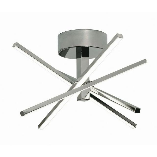 JAXF2020L30D1PC-AFX-Jaxx - 4 Light Flushmount-Polished Chrome Finish