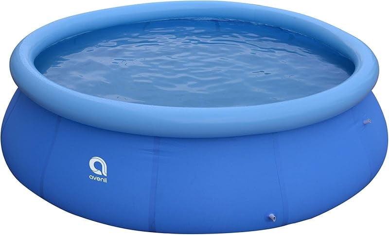 JLeisure JLeisure Prompt Set Inflatable Outdoor Backyard Swimming Pool