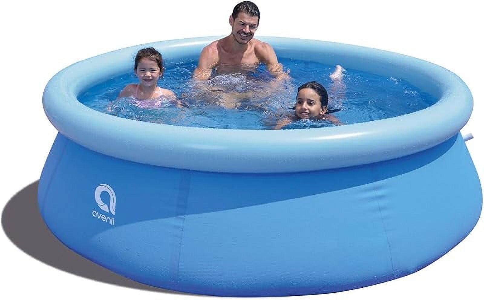 JLeisure JLeisure Prompt Set Inflatable Outdoor Backyard Swimming Pool