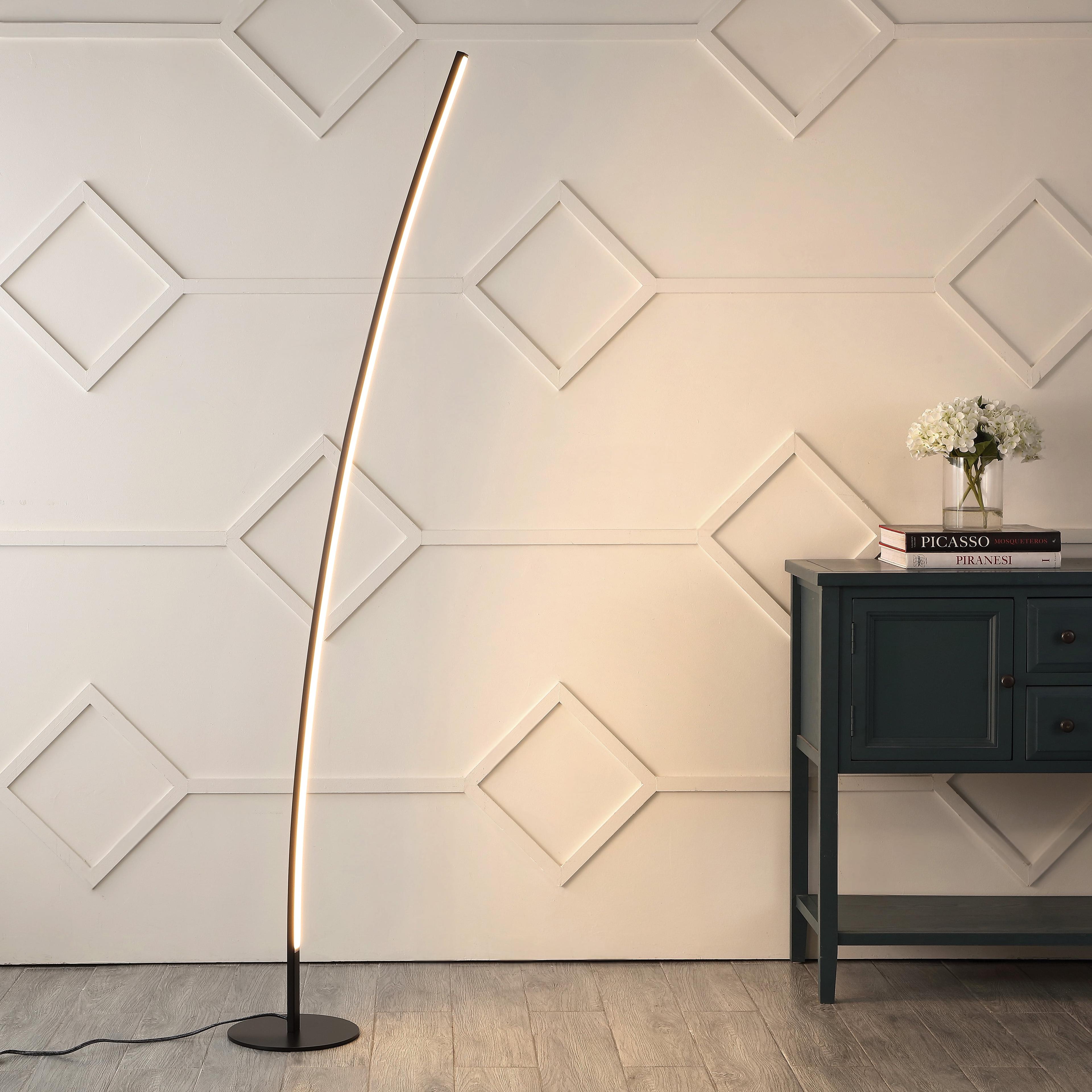 Jonathan Y Malthe 71'' Black LED Novelty Floor Lamp