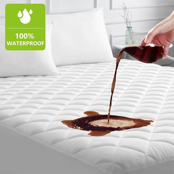 Bare Home Waterproof Quilted Mattress Pad