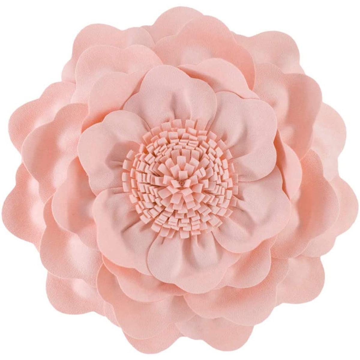 JWH 3D Floral Throw Pillow Floral Throw Pillow