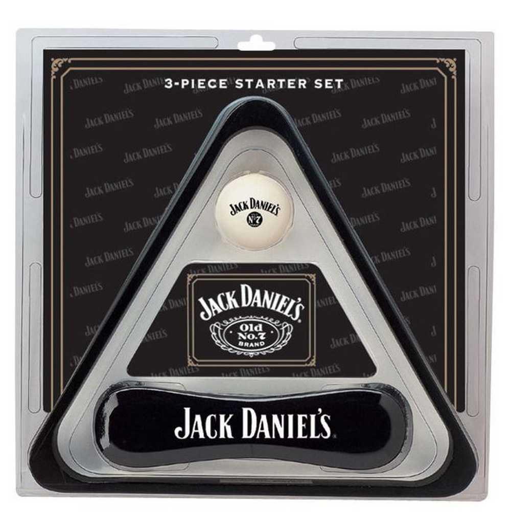 Jack Daniel's 3-Piece Wood Billiard Accessory Set