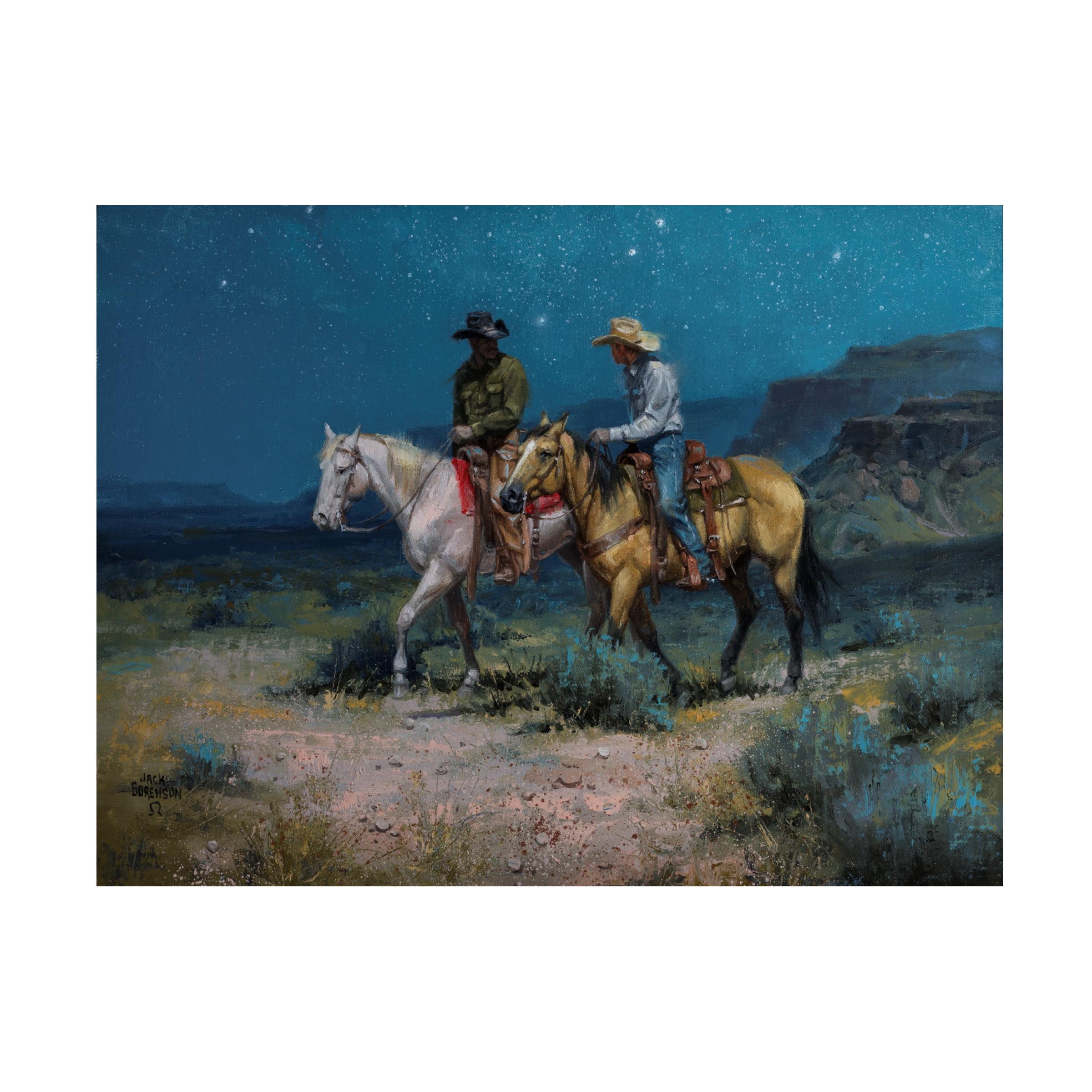 " Night Riders " by Jack Sorenson Painting Print