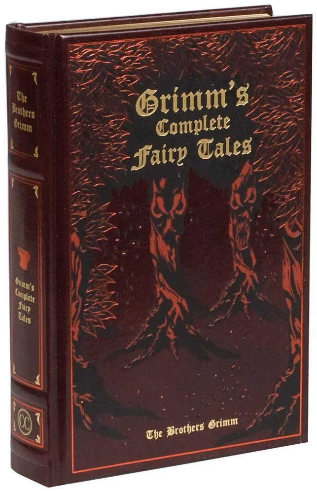 Grimm's Complete Fairy Tales - (Leather-Bound Classics) by  Jacob Grimm & Wilhelm Grimm (Leather Bound)
