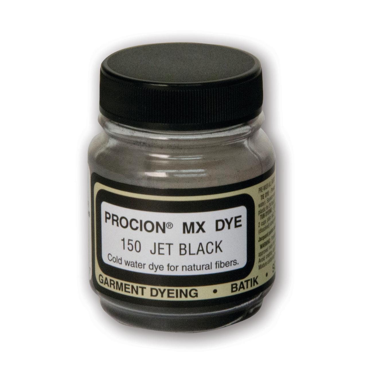 Jacquard Procion MX Fiber Reactive Dye, Jet Black