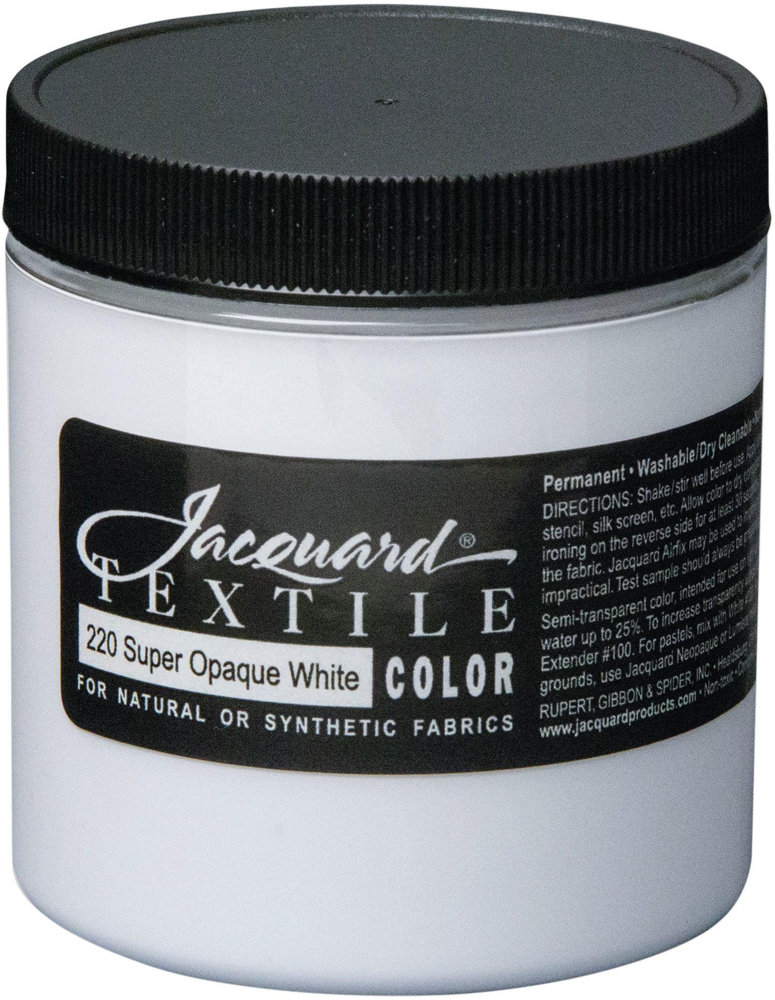 Jacquard Textile Super Opaque White 8oz-JAC2220