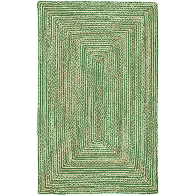 Cape Cod CAP202 Woven Indoor Area Rug - Green/Natural - 4'x6' - Safavieh