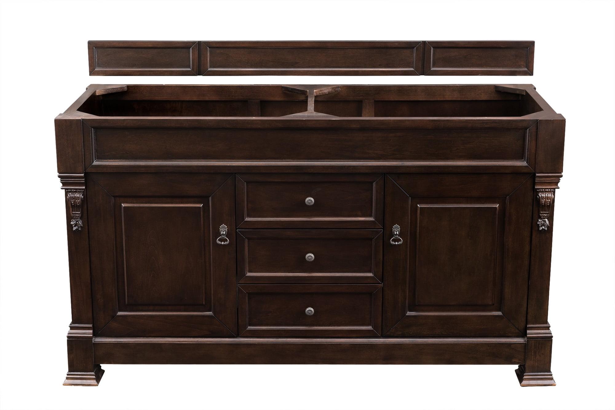 James Martin Vanities 147-114-561 Brookfield 59" Double Free Standing Wood Vanity Cabinet