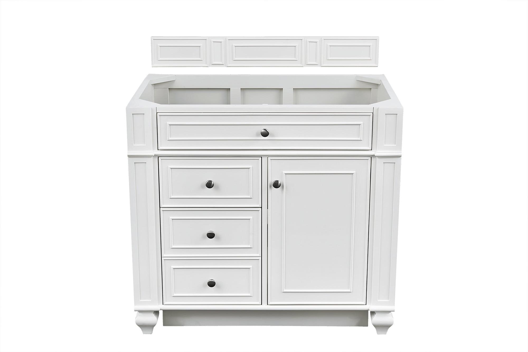 James Martin Vanities 157-V36 Bristol 36" Single Basin Hardwood Vanity Cabinet Only -