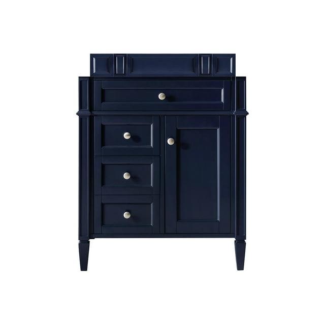 James Martin Vanities 650-V30 Brittany 30" Single Basin Poplar Wood Vanity Cabinet Only -