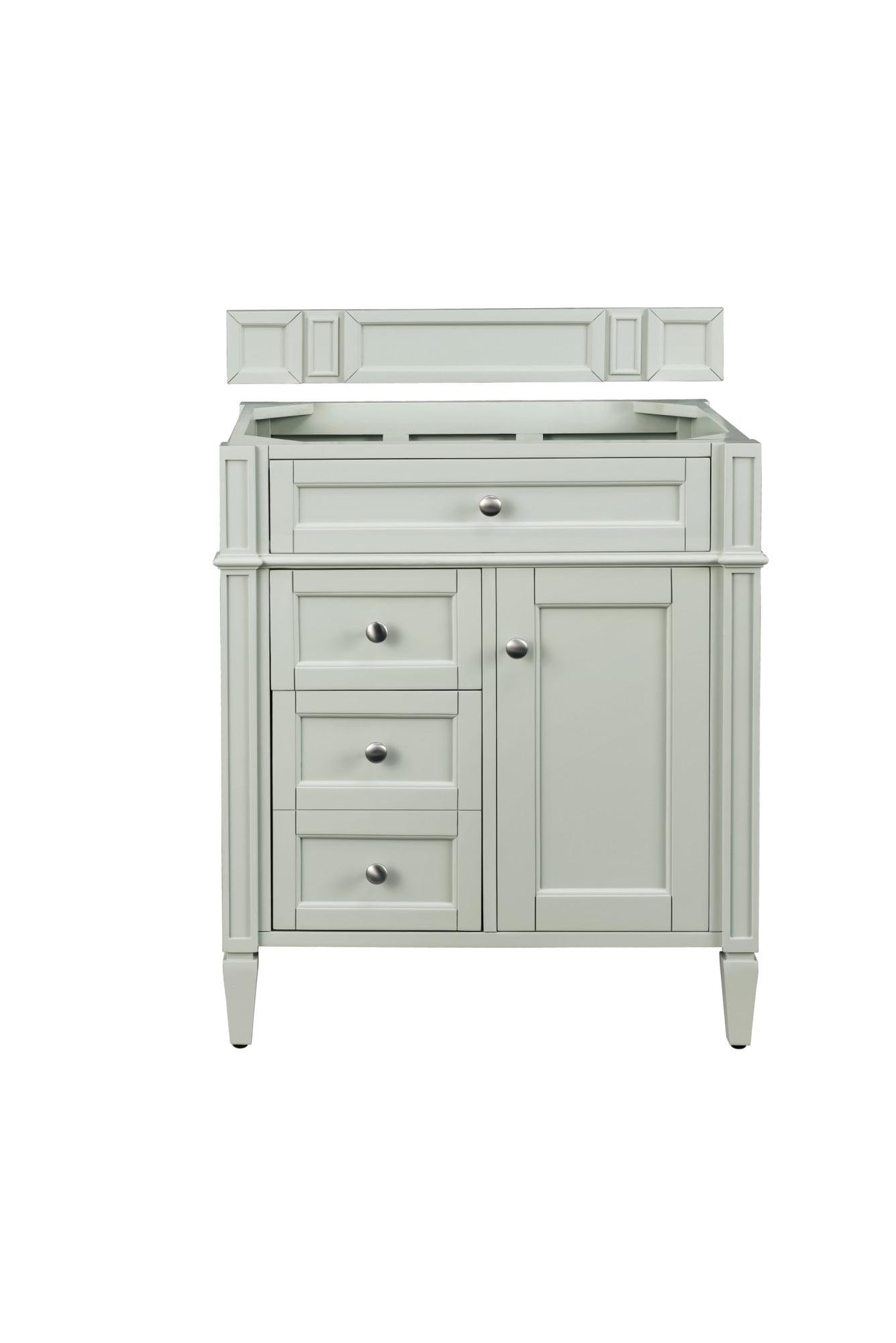 James Martin Vanities 650-V30 Brittany 30" Single Basin Poplar Wood Vanity Cabinet Only -
