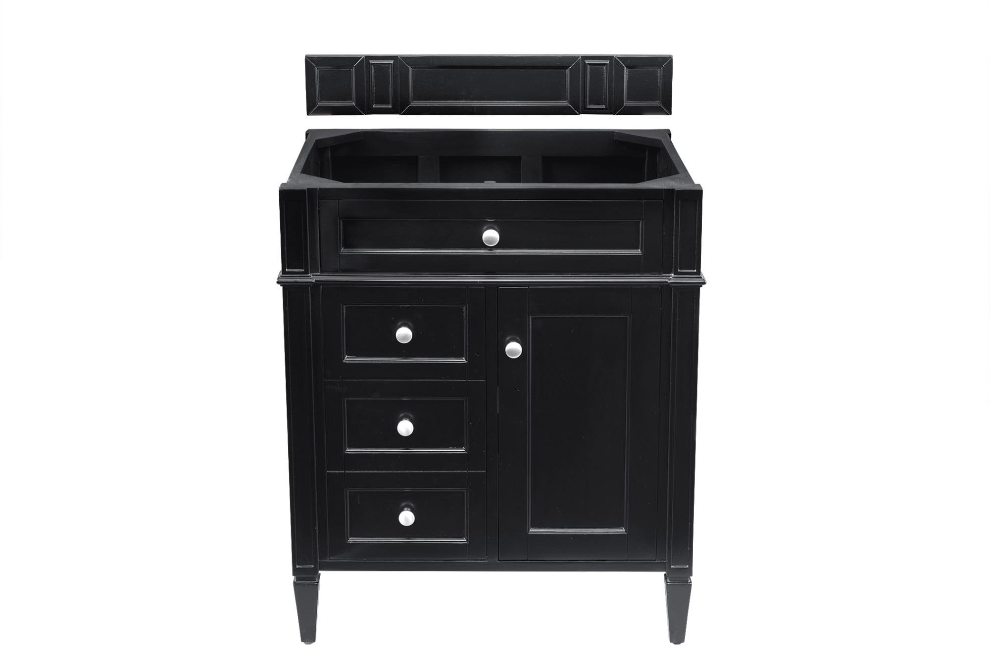 James Martin Vanities 650-V30 Brittany 30" Single Basin Poplar Wood Vanity Cabinet Only -